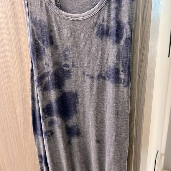 NEW! $148 ANTHROPOLOGIE SUNDRY Anthropologie tank mini dress side ruched 1 / S - Picture 4 of 13